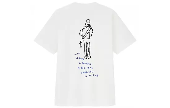 Футболка унисекс белая Uniqlo, белый