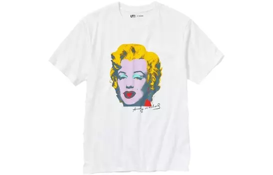 Футболка унисекс белая Uniqlo, белый