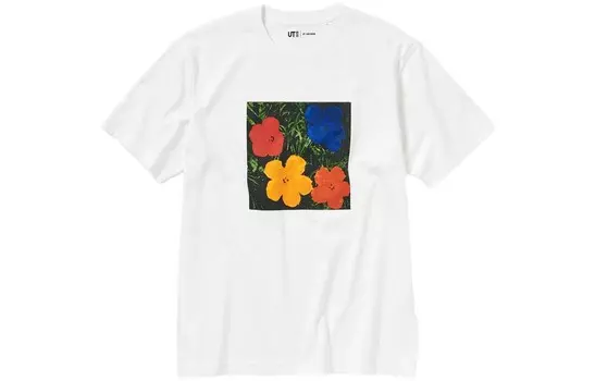 Футболка унисекс белая Uniqlo, белый