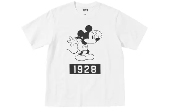 Футболка унисекс белая Uniqlo, белый