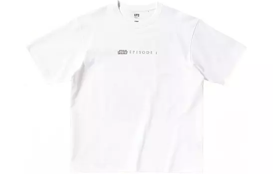 Футболка унисекс белая Uniqlo, белый