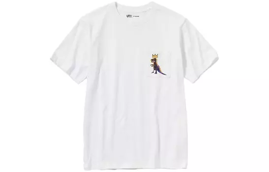 Футболка унисекс белая Uniqlo, белый