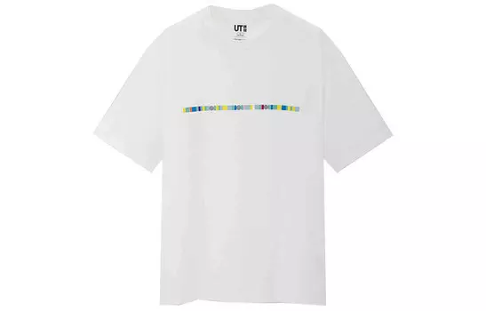 Футболка унисекс белая Uniqlo, белый