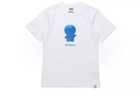 Футболка унисекс белая Uniqlo, белый