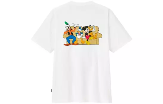 Футболка унисекс белая Uniqlo, белый