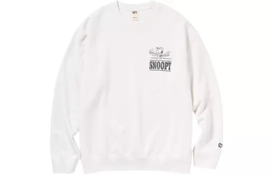Футболка унисекс белая Uniqlo, белый
