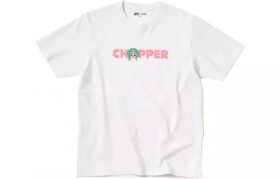 Футболка унисекс белая Uniqlo, белый