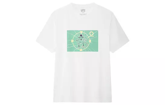 Футболка унисекс белая Uniqlo, белый