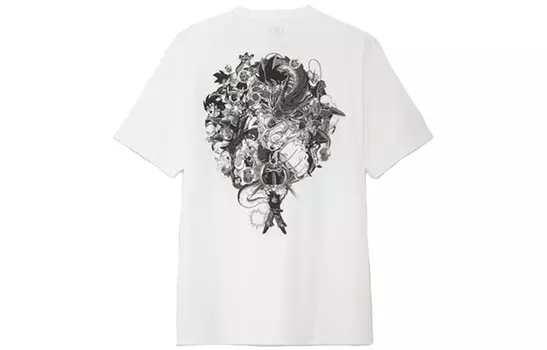 Футболка унисекс белая Uniqlo, белый