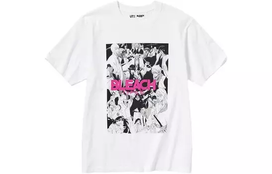 Футболка унисекс белая Uniqlo, белый