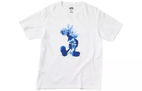 Футболка унисекс белая Uniqlo, белый