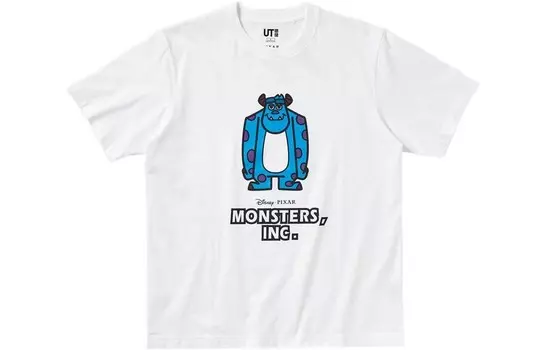 Футболка унисекс белая Uniqlo, белый