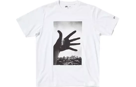 Футболка унисекс белая Uniqlo, белый