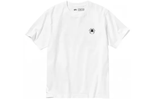 Футболка унисекс белая Uniqlo, белый