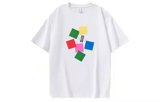 Футболка унисекс белая Uniqlo, белый