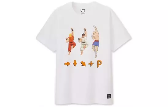 Футболка унисекс белая Uniqlo, белый