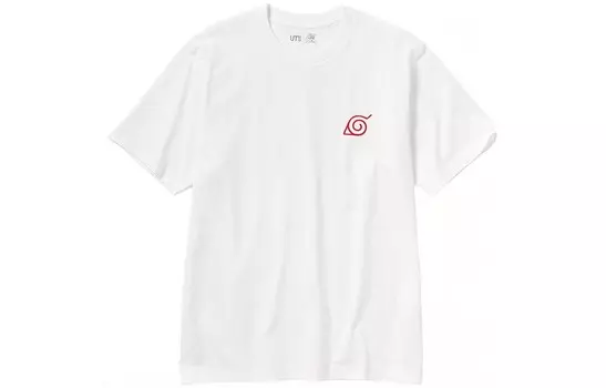 Футболка унисекс белая Uniqlo, белый