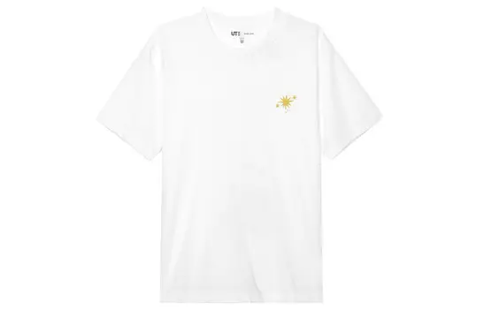 Футболка унисекс белая Uniqlo, белый