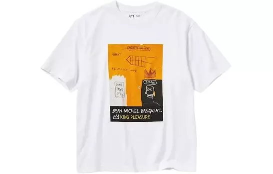 Футболка унисекс белая Uniqlo, белый
