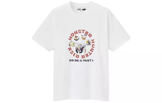 Футболка унисекс белая Uniqlo, белый