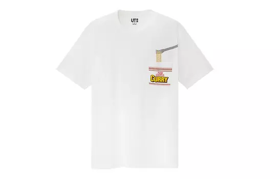 Футболка унисекс белая Uniqlo, белый