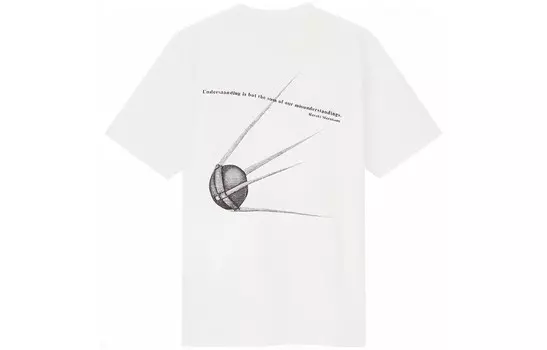 Футболка унисекс белая Uniqlo, белый