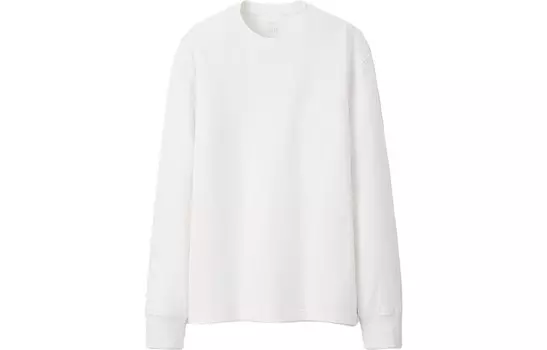 Футболка унисекс белая Uniqlo, белый