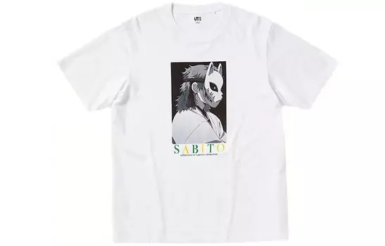 Футболка унисекс белая Uniqlo, белый