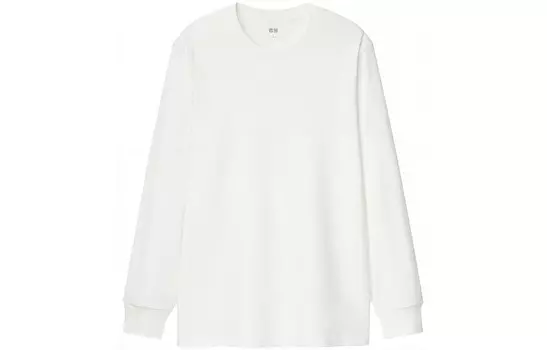 Футболка унисекс белая Uniqlo, белый