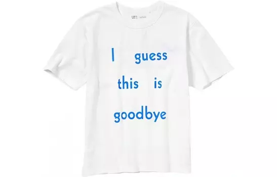 Футболка унисекс белая Uniqlo, белый