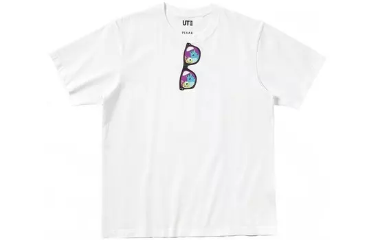 Футболка унисекс белая Uniqlo, белый