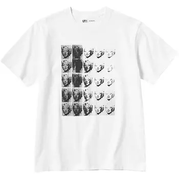 Футболка унисекс белая Uniqlo, белый