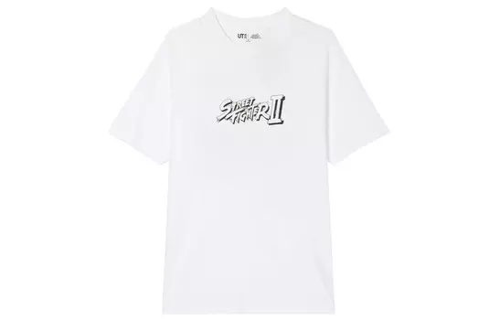 Футболка унисекс белая Uniqlo, белый