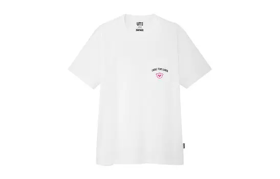 Футболка унисекс белая Uniqlo, белый