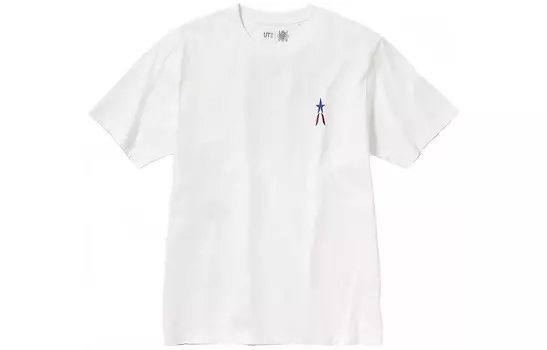 Футболка унисекс белая Uniqlo, белый