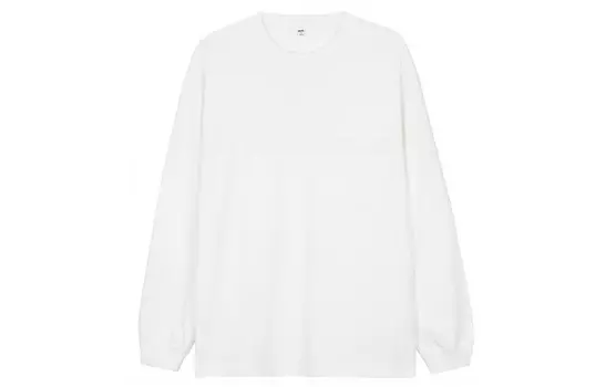 Футболка унисекс белая Uniqlo, белый