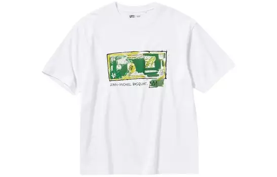 Футболка унисекс белая Uniqlo, белый