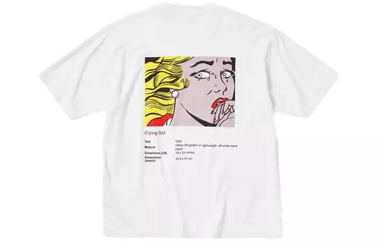 Футболка унисекс белая Uniqlo, белый