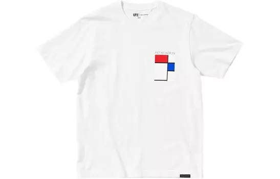 Футболка унисекс белая Uniqlo, белый