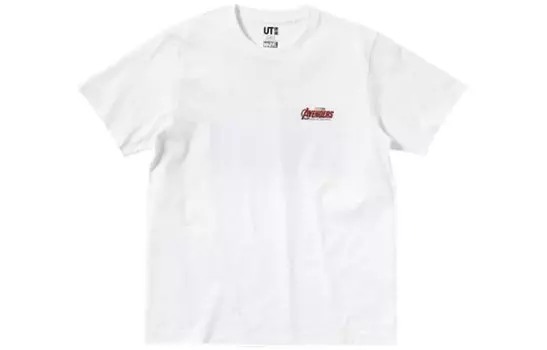 Футболка унисекс белая Uniqlo, белый