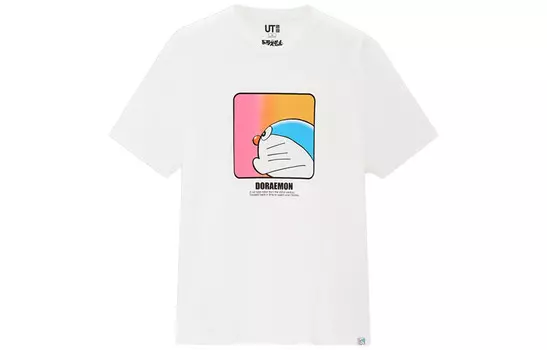 Футболка унисекс белая Uniqlo, белый