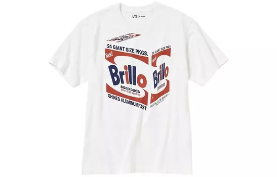 Футболка унисекс белая Uniqlo, белый