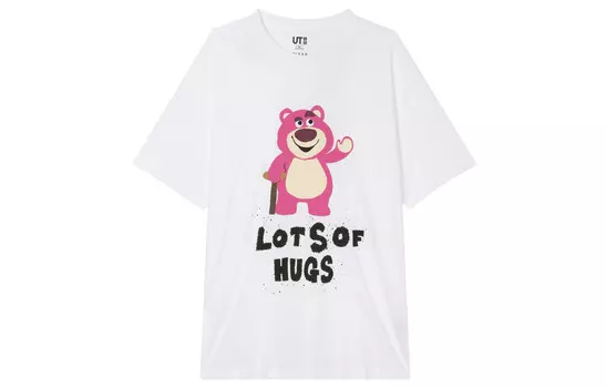 Футболка унисекс белая Uniqlo, белый