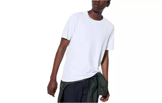 Футболка унисекс белая Uniqlo, белый