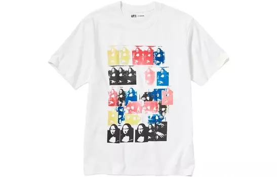 Футболка унисекс белая Uniqlo, белый
