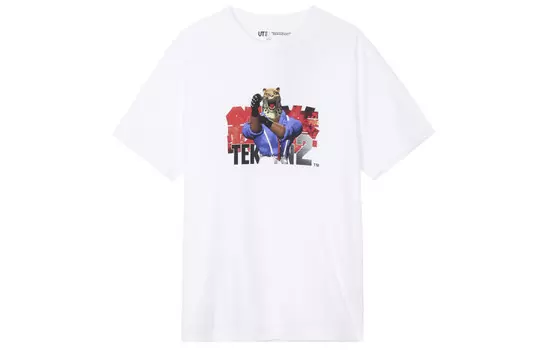 Футболка унисекс белая Uniqlo, белый