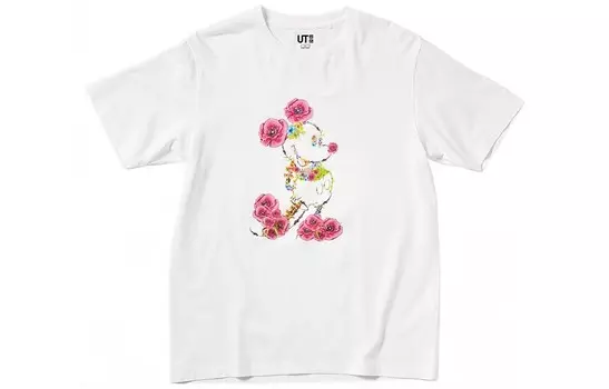 Футболка унисекс белая Uniqlo, белый