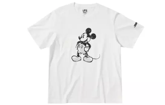 Футболка унисекс белая Uniqlo, белый