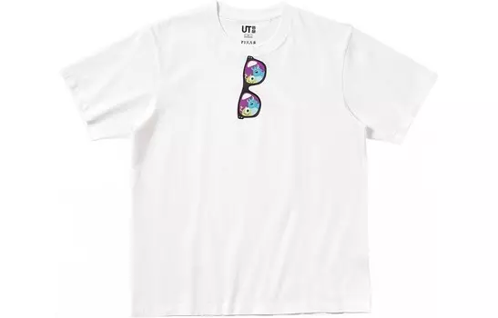 Футболка унисекс белая Uniqlo, белый