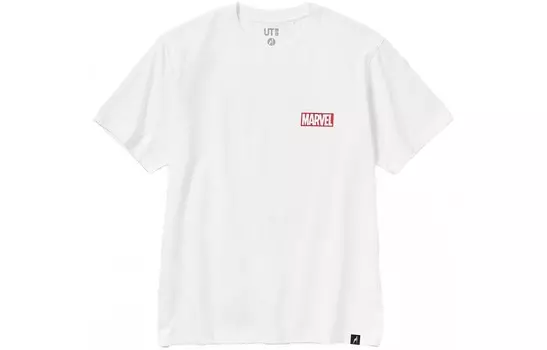 Футболка унисекс белая Uniqlo, белый